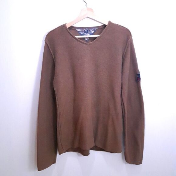 Tommy Hilfiger Inside Out Linen Cotton Sweater - Picture 1 of 9